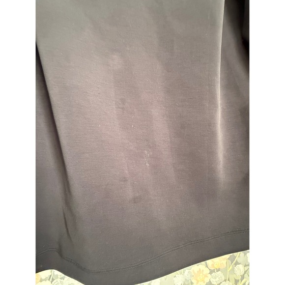 Aday Getaway Scuba Top Boat Neck Long Sleeve Black Women's Size M - Picture 6 of 10